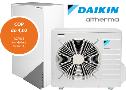 Nizkotemperaturna toplotna črpalka DAIKIN Altherma