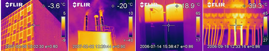 Termografija, termografske meritve