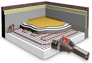 Termovizija - pu&scaron;čanje vode, detekcija